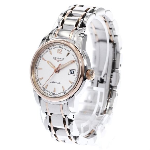 LONGINES Saintimier L2.563.5 Date Silver Dial Automatic Ladies Watch_896870 main image 6